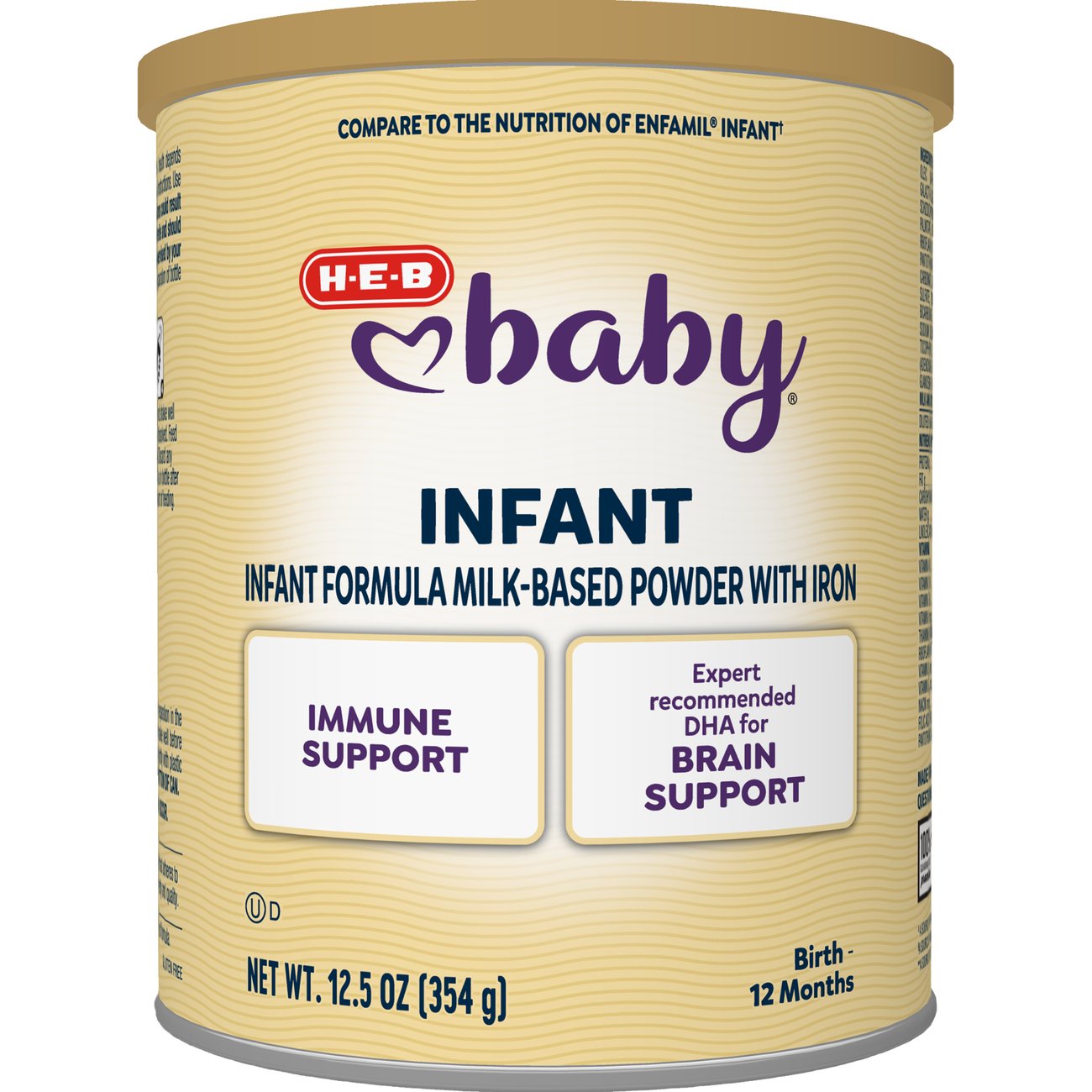 H-E-B Baby Immune Milk-Based Infant Formula Powder with Iron