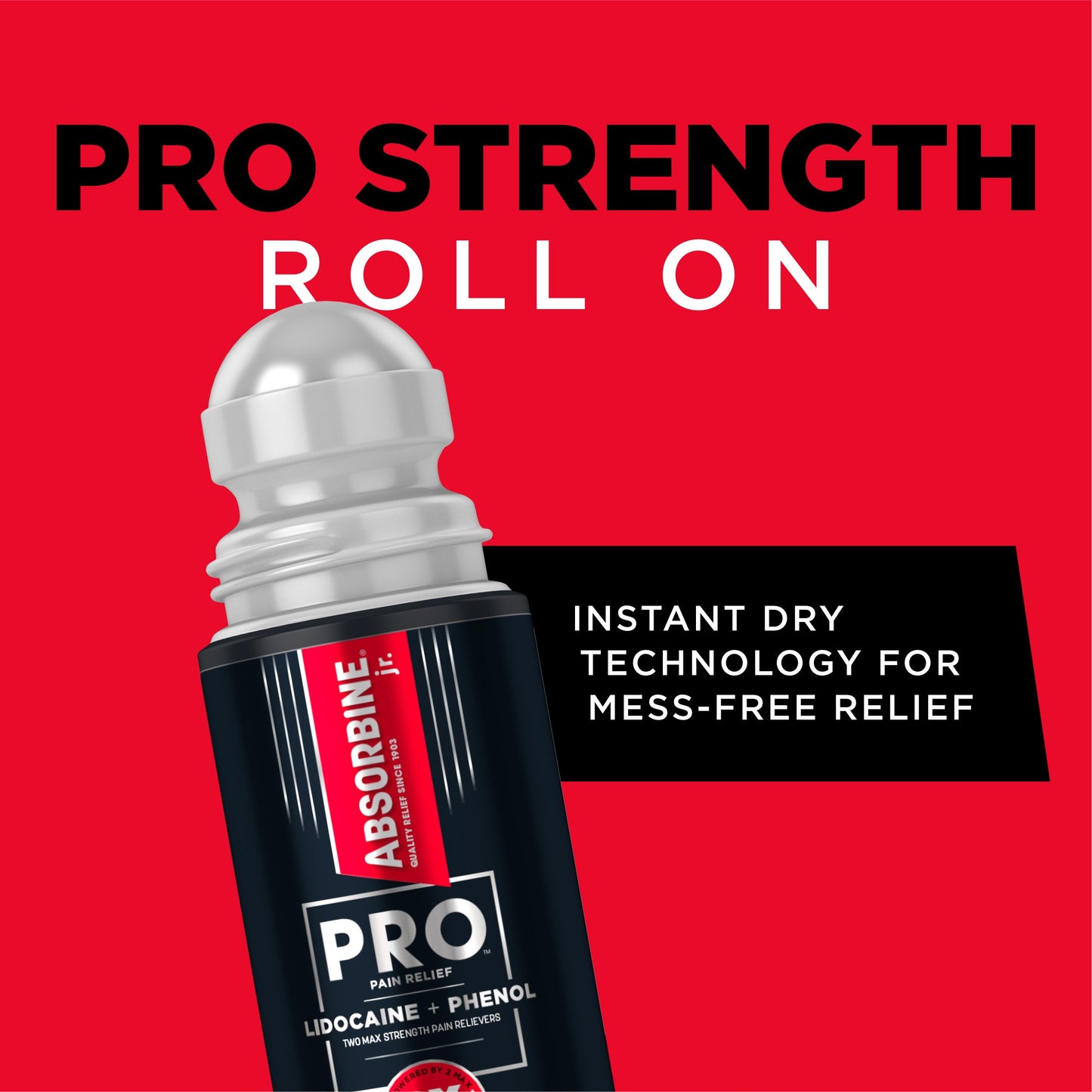 Absorbine Jr Pro Pain Relief Roll On