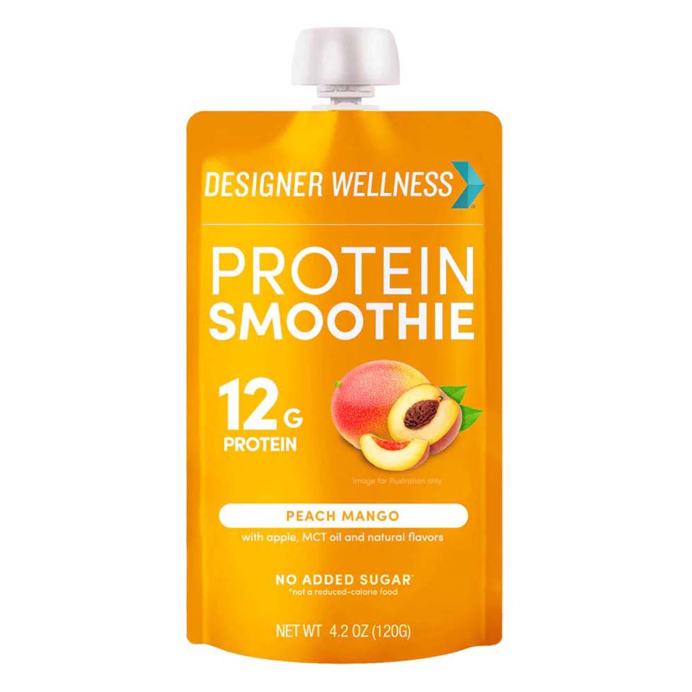 Designer Wellness 12g Protein Smoothie - Peach Mango
