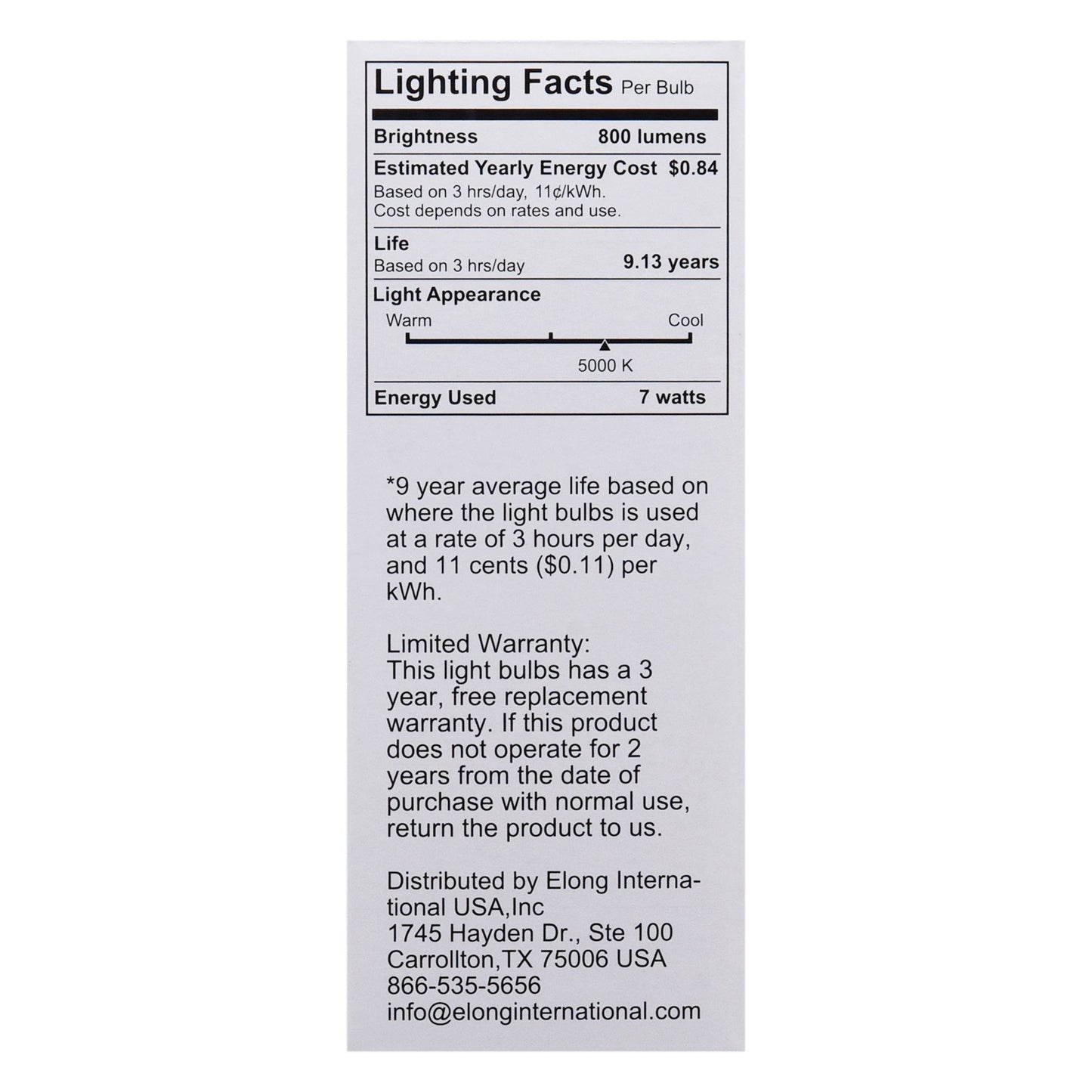 Green Watt A19 60-Watt Frosted LED Light Bulbs - Daylight