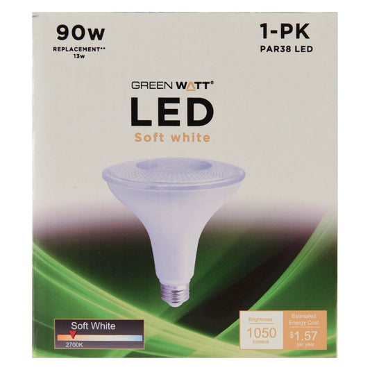 Green Watt PAR38 90-Watt LED Light Bulb - Soft White