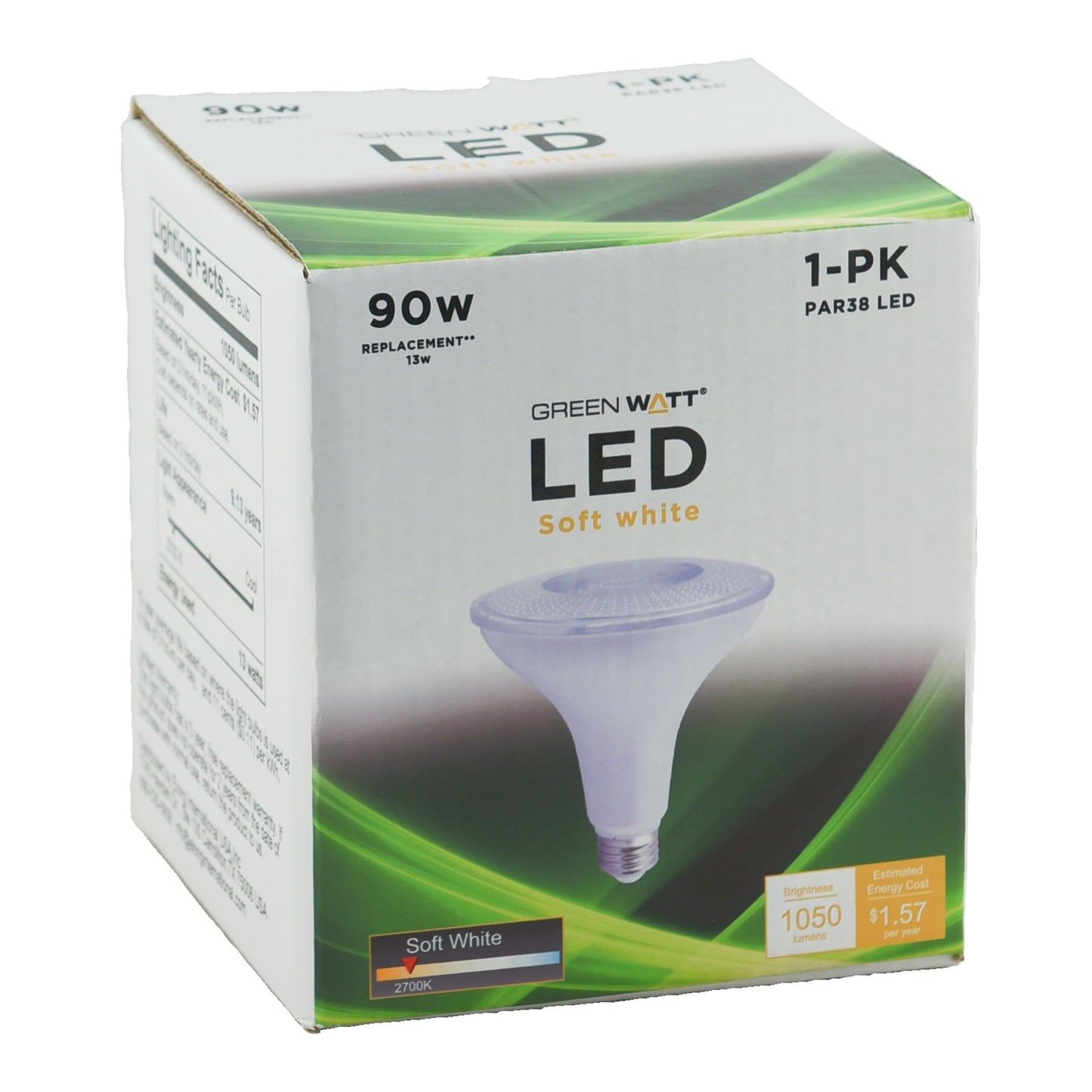 Green Watt PAR38 90-Watt LED Light Bulb - Soft White