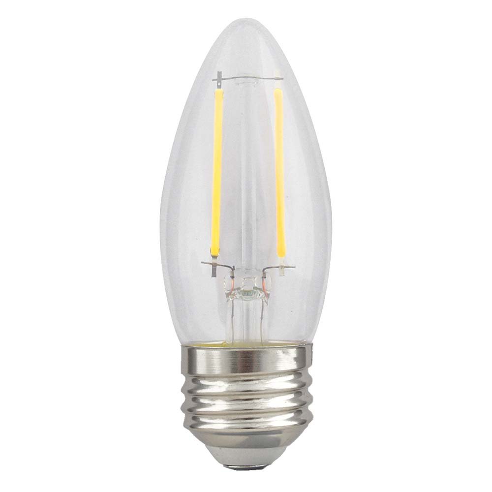 Green Watt B10 40-Watt Clear E26 LED Light Bulbs - Daylight