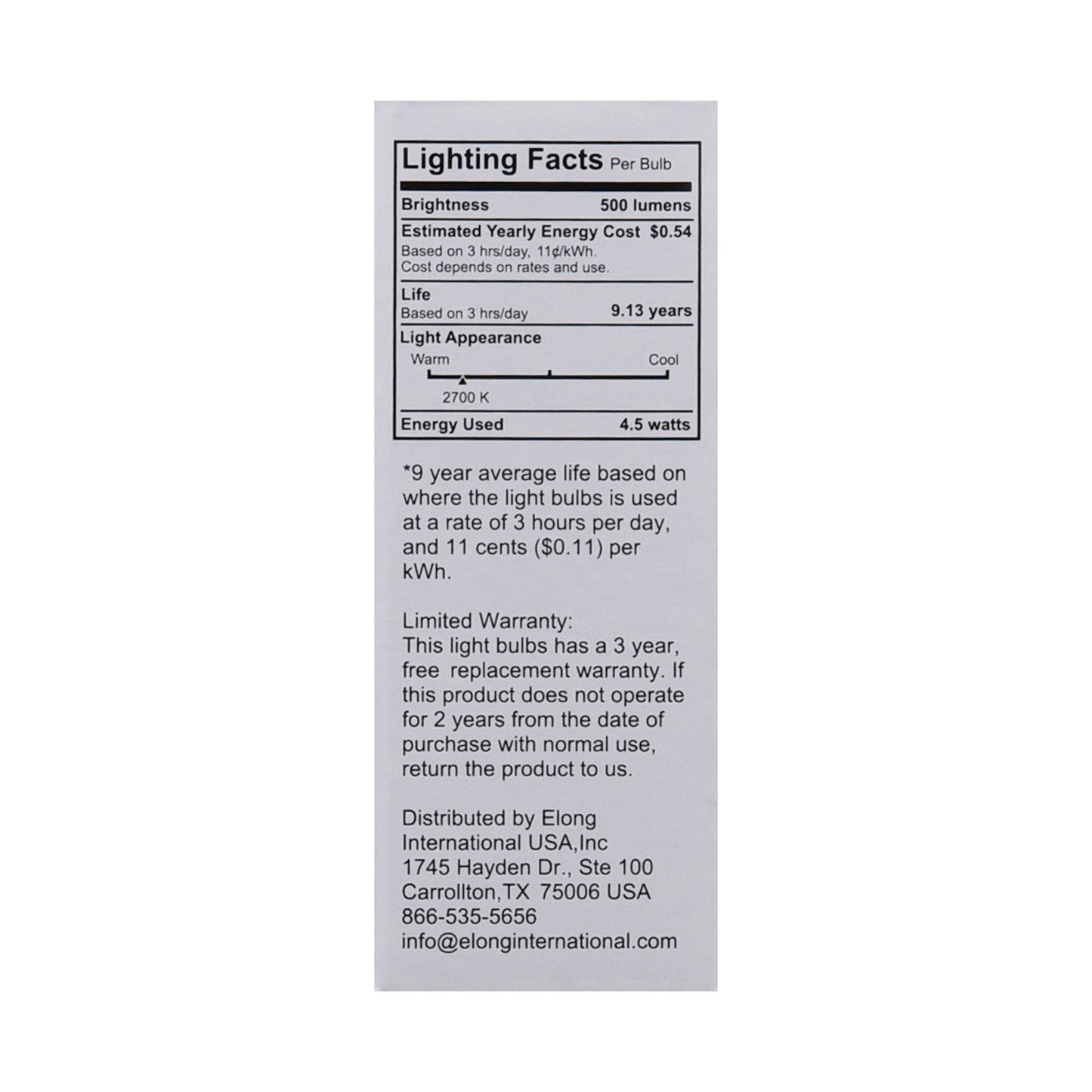 Green Watt B10 60-Watt Clear E12 LED Light Bulbs - Soft White