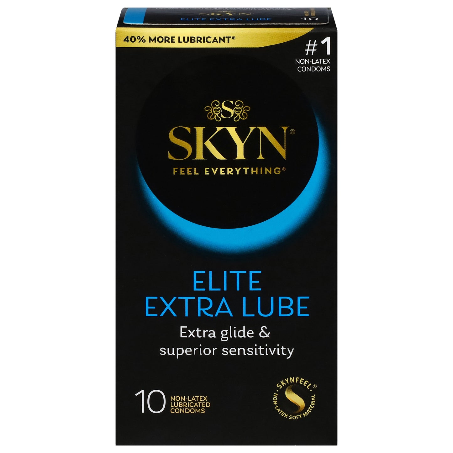 SKYN Elite Extra Lubricated Non Latex Condoms