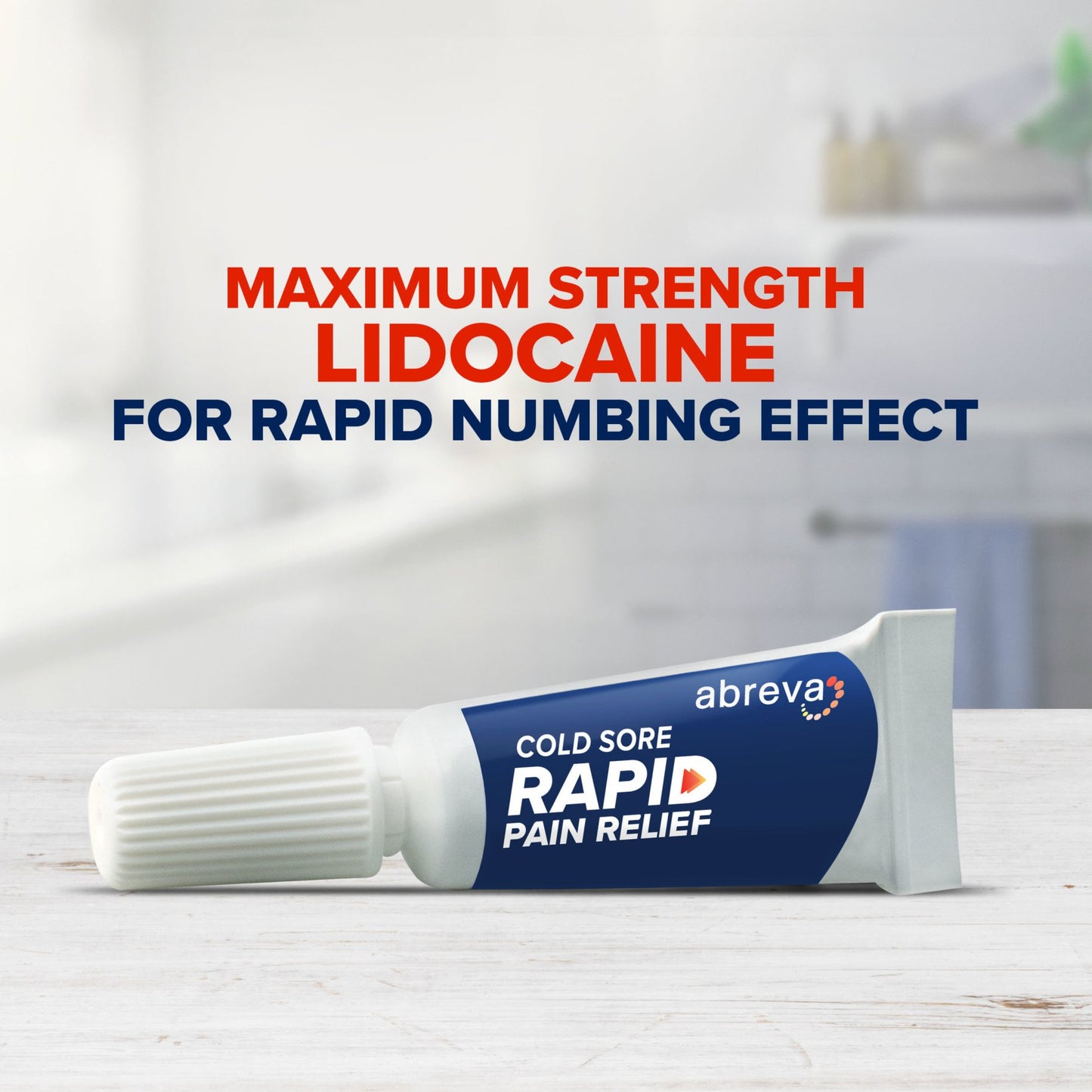Abreva Cold Sore Treatment Rapid Pain Relief Cream