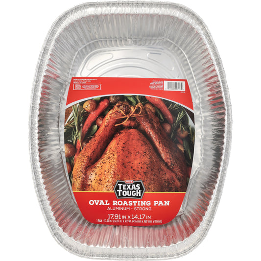 H-E-B Texas Tough Oval Roaster Pan 18X14