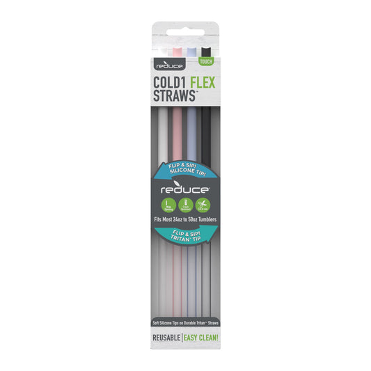 Reduce Cold1 Flex Straws