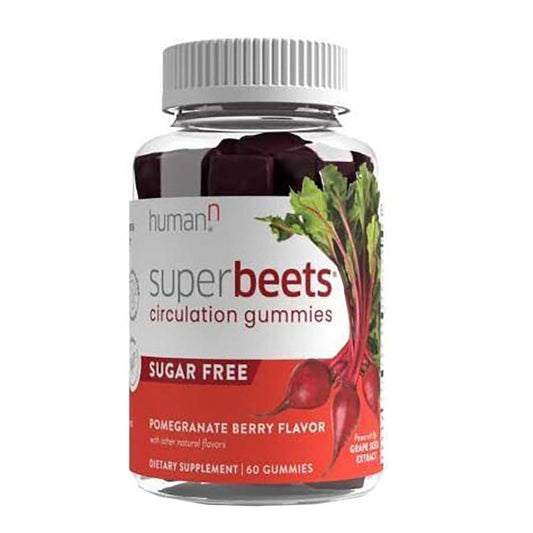 HumanN SuperBeets Circulation Gummies - Pomegranate Berry