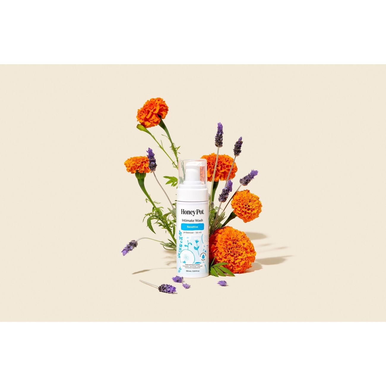 The Honey Pot Foaming Wash - Sensitive