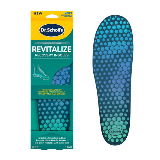 Dr. Scholl's Revitalize Recovery Insoles - Men 8-14