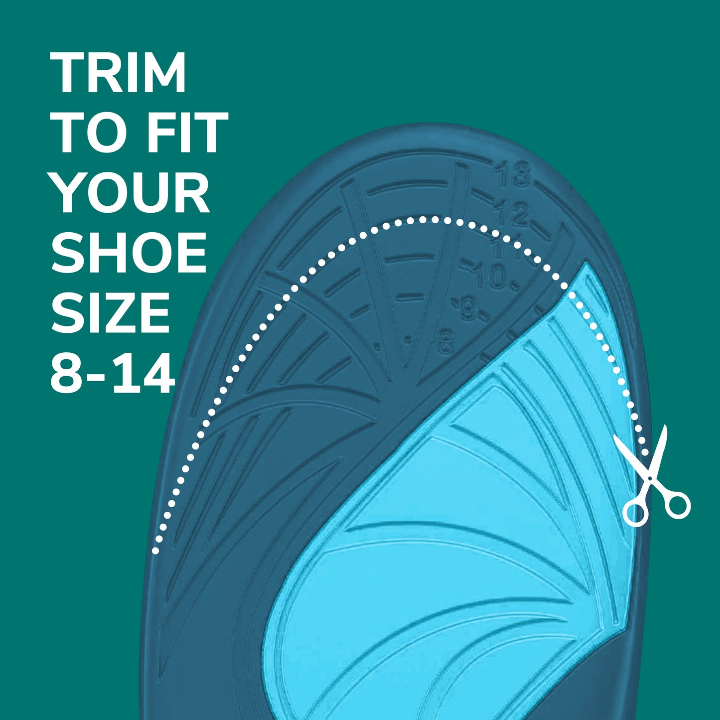 Dr. Scholl's Revitalize Recovery Insoles - Men 8-14