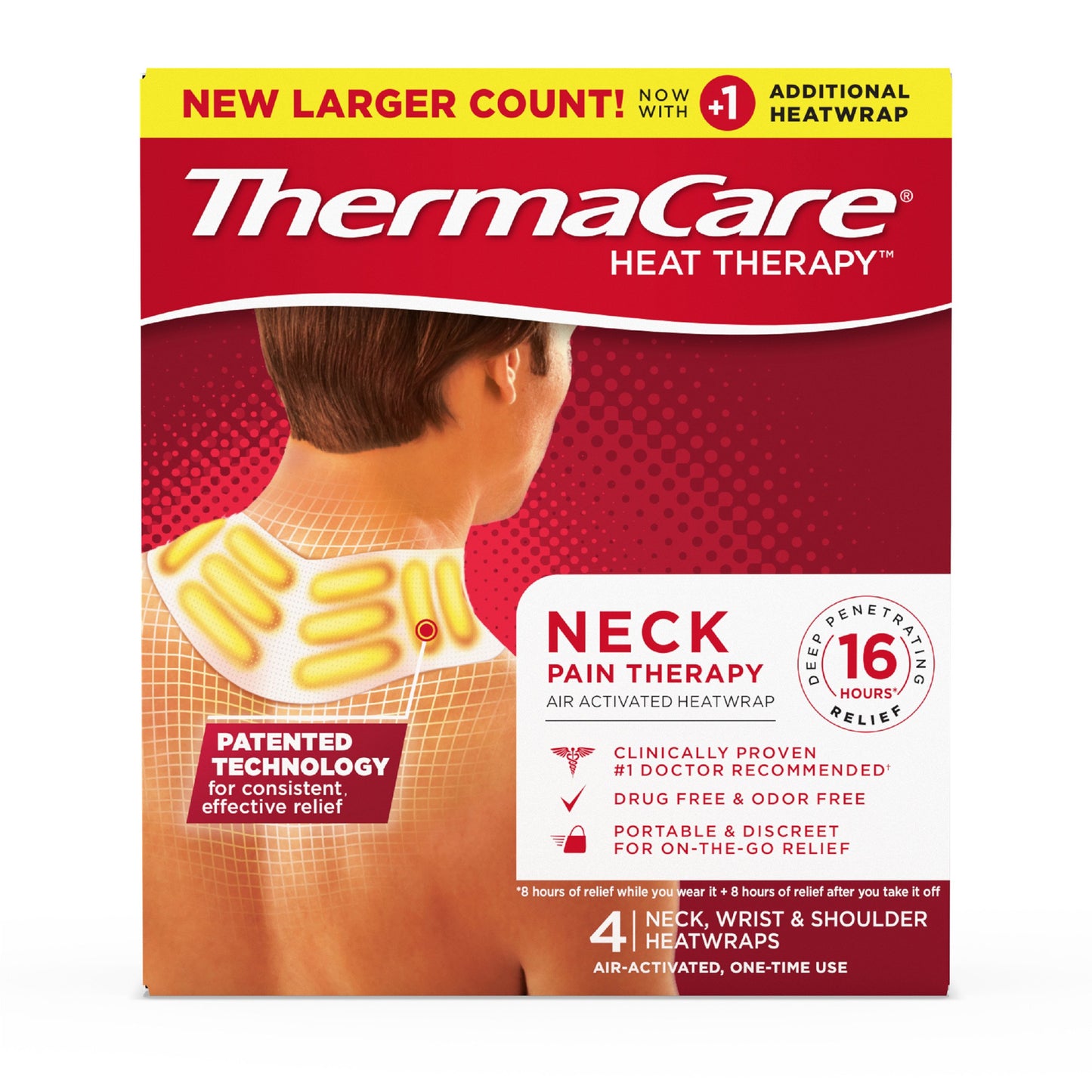 ThermaCare Neck Pain Therapy Heatwraps