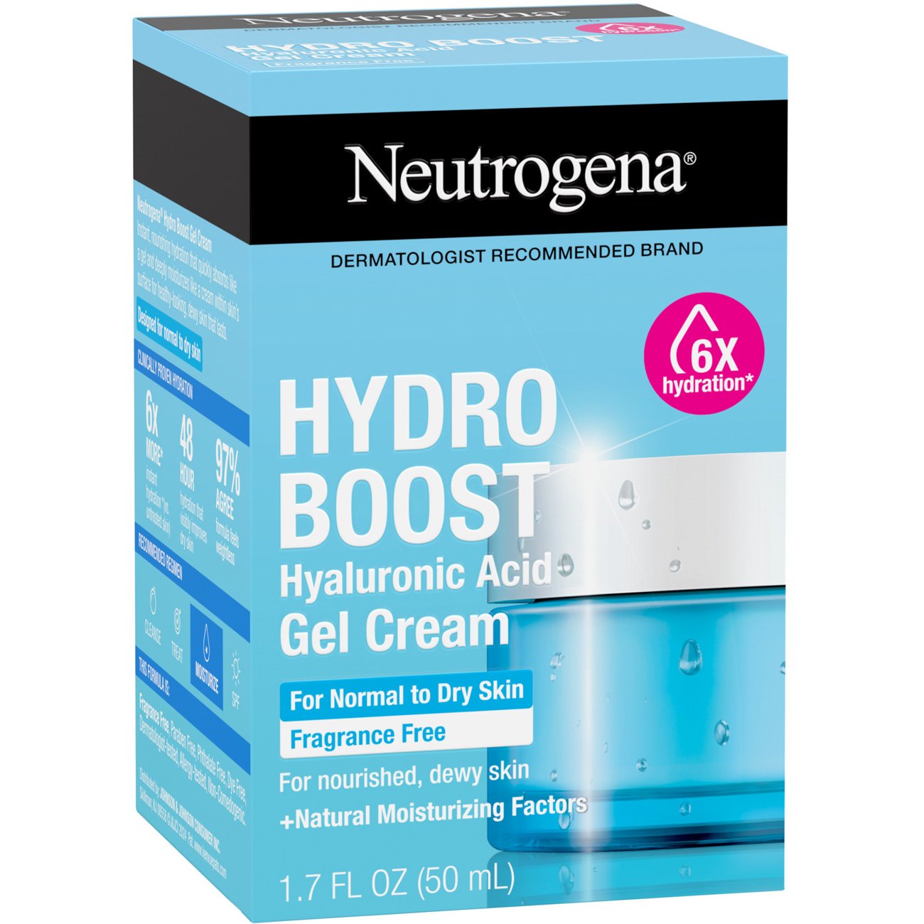 Neutrogena Hydro Boost Gel Cream Moisturizer with Hyaluronic Acid - Fragrance Free