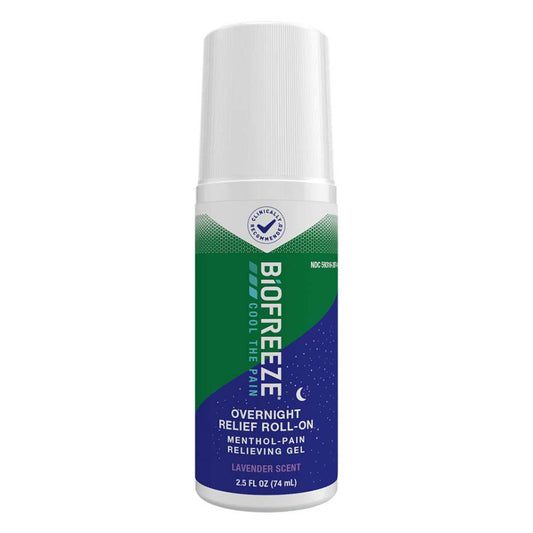Biofreeze Overnight Pain Relief Roll-On Colorless