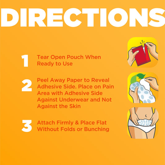 ThermaCare Menstrual Pain Therapy Heatwrap