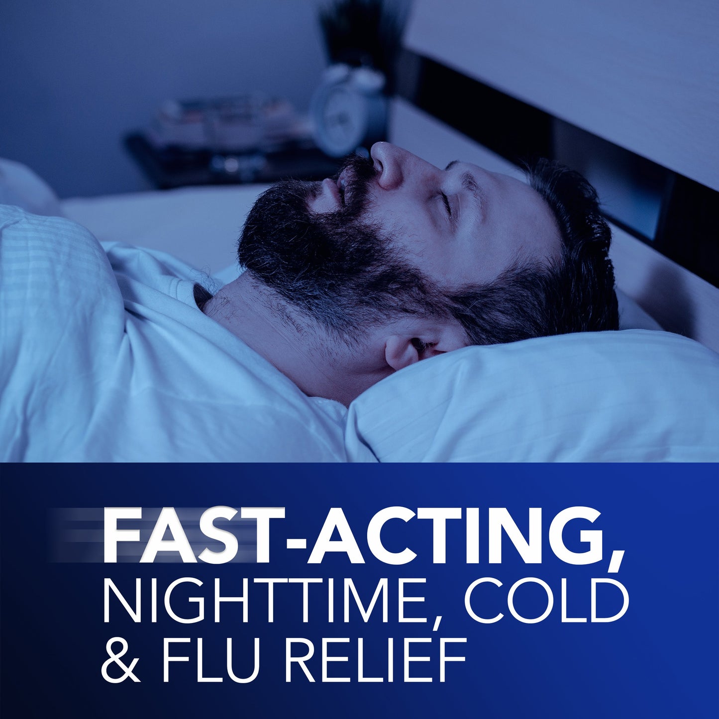 Vicks NyQuil Ultra Concentrated Liquicaps, Cold & Flu Over-the-Counter Medicine, Powerful Multi-Symptom Nighttime Relief