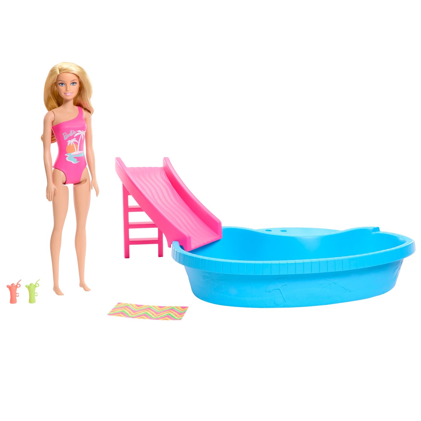 Barbie Blonde Fashion Doll Pool Playset