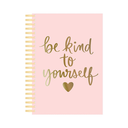 Eccolo Be Kind To Yourself 1 Subject Wide Rule Spiral Journal