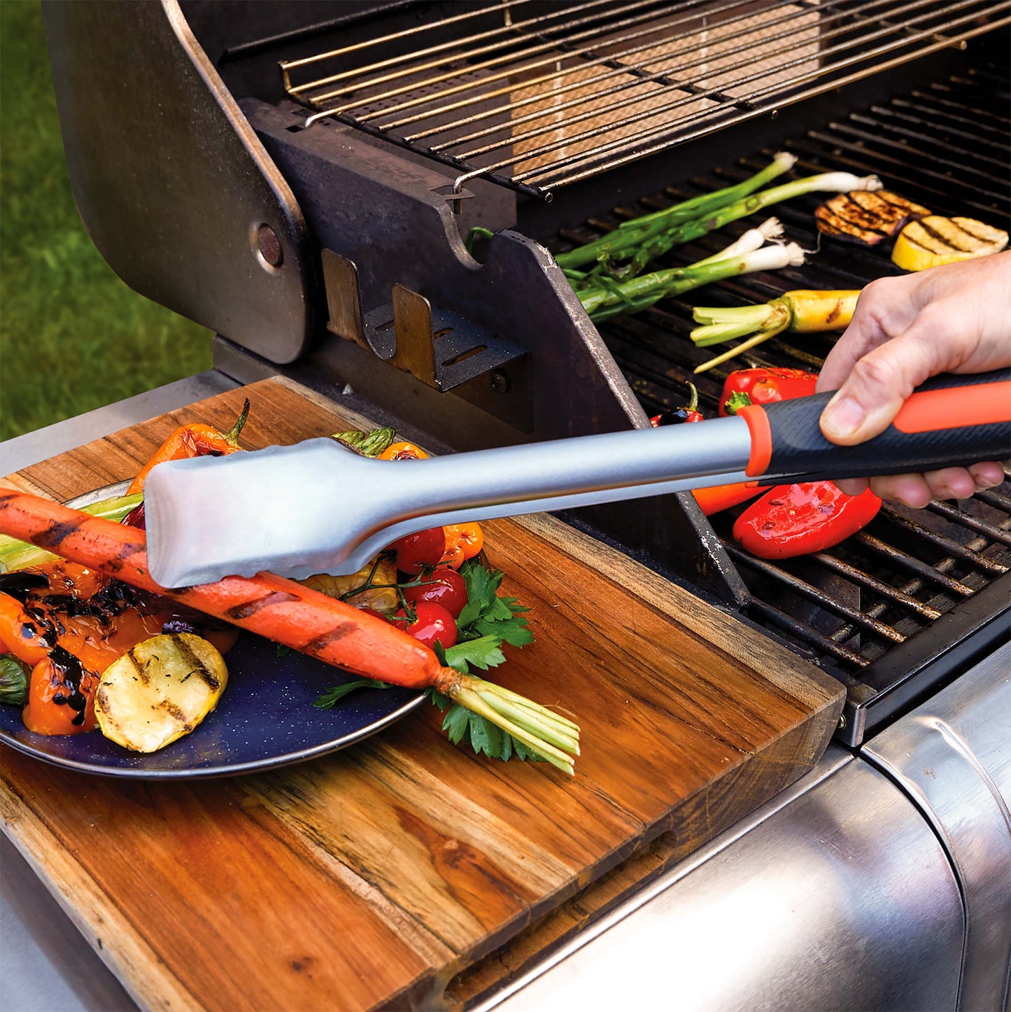 Mr. Bar-B-Q Premium Locking Tongs