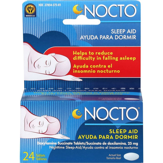 Nocto Nighttime Sleep Aid Tablets