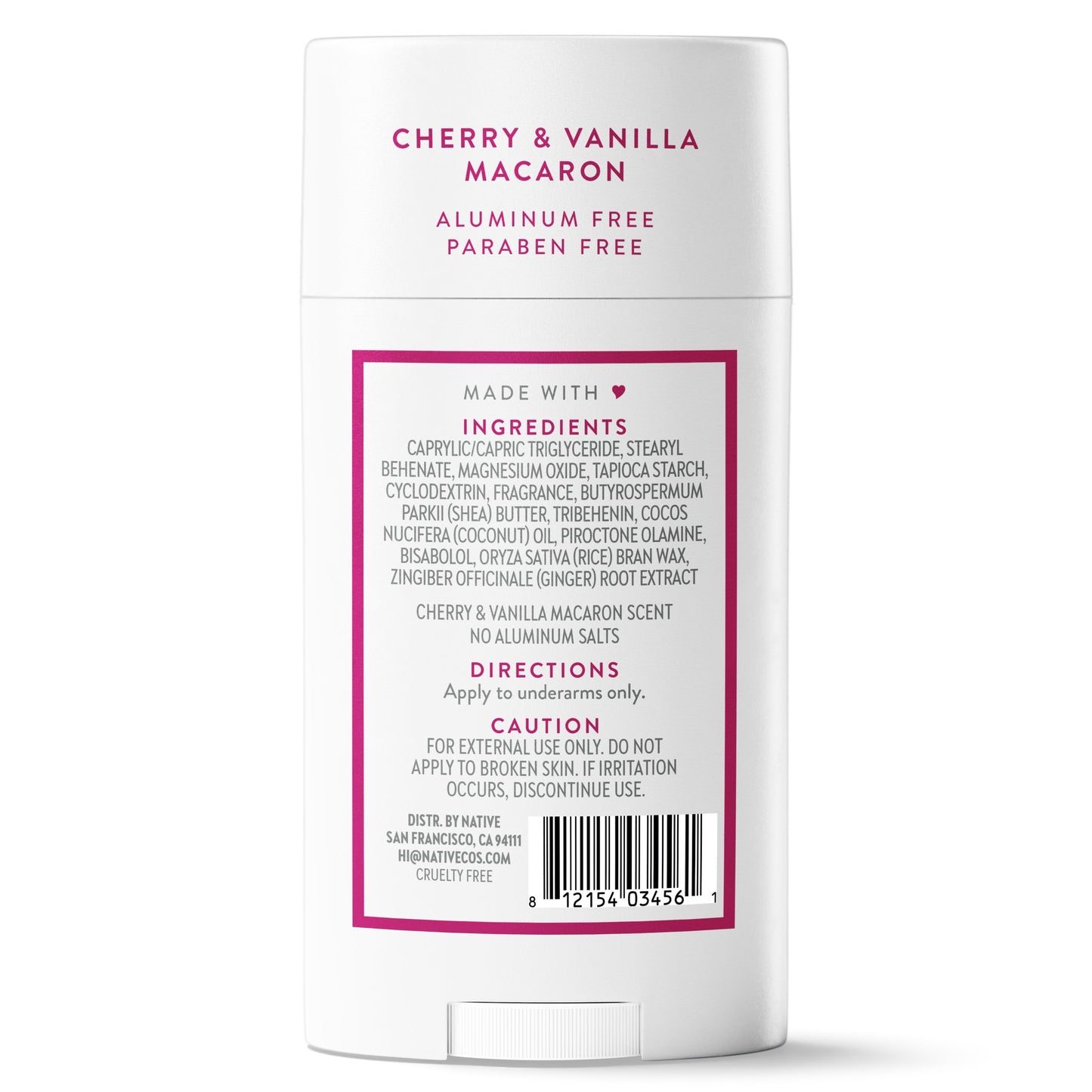 Native Deodorant - Cherry & Vanilla Macaron