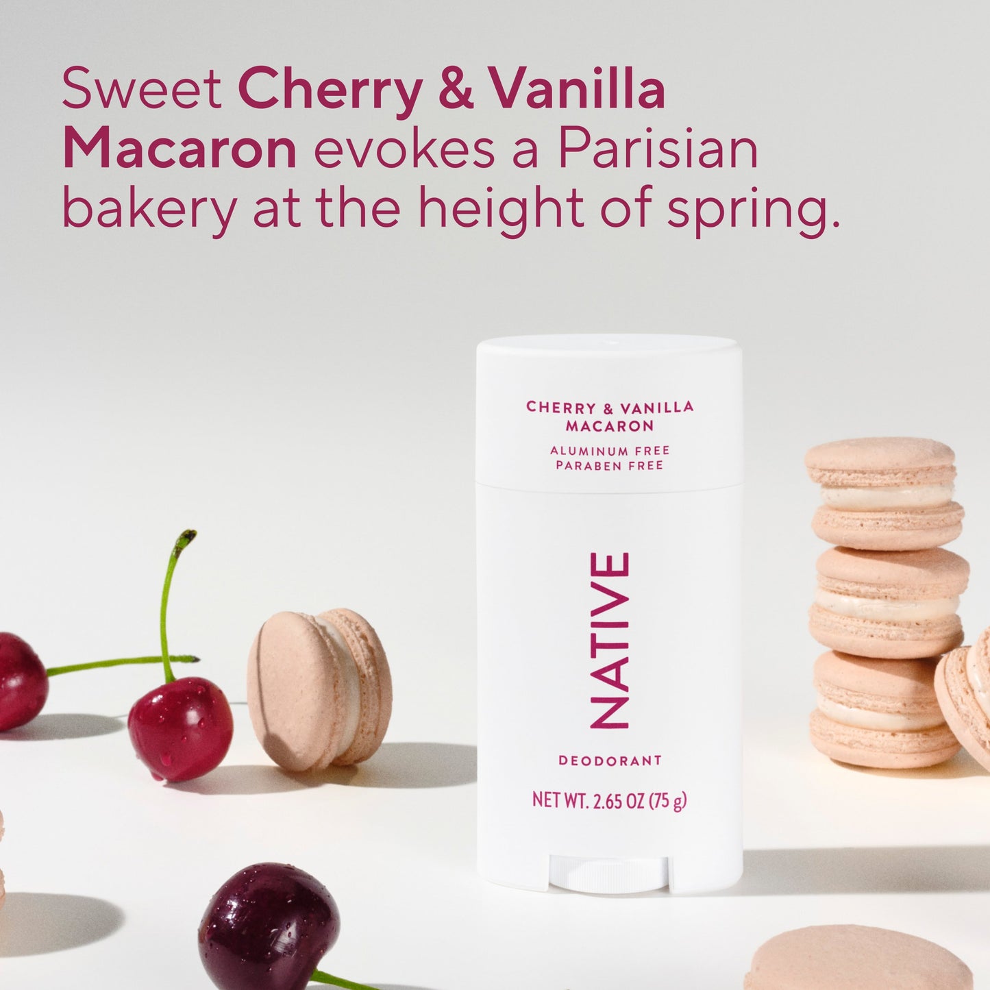Native Deodorant - Cherry & Vanilla Macaron