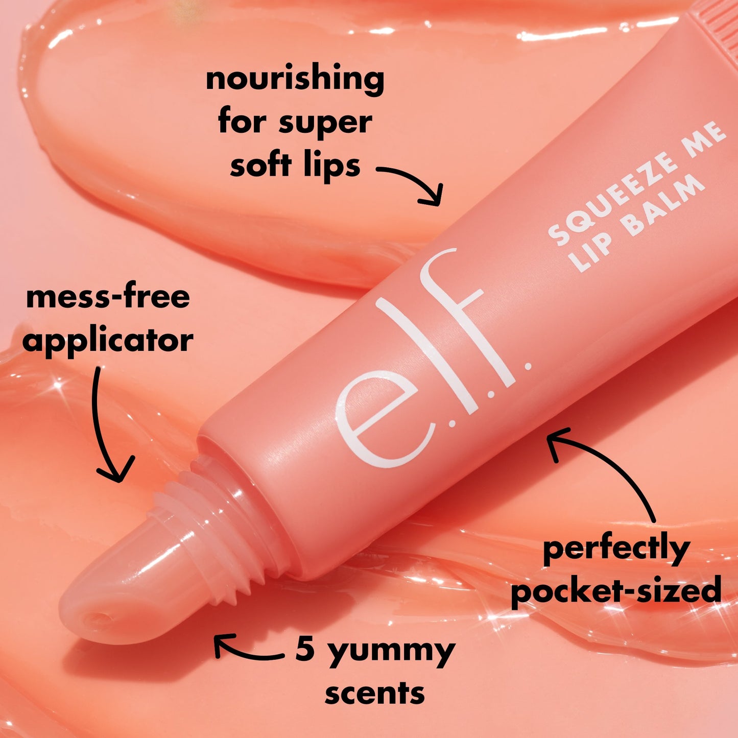 e.l.f. Squeeze Me Lip Balm - Honeydew