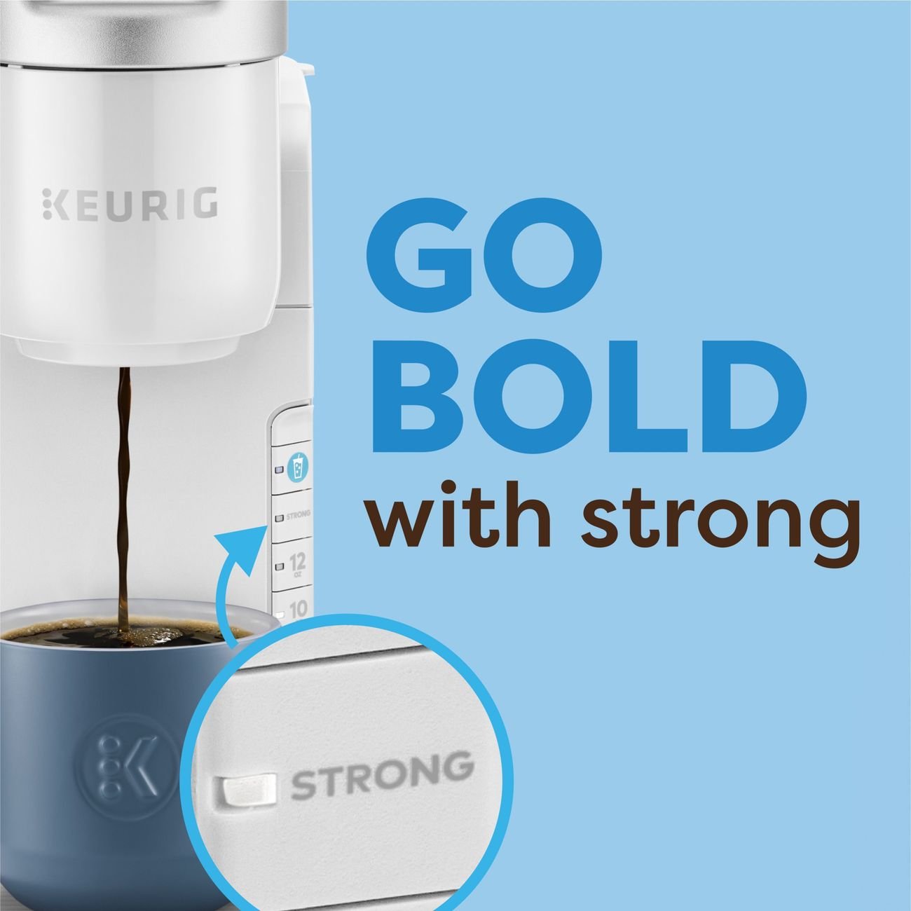 Keurig K-Iced Single Serve Coffee Maker - White
