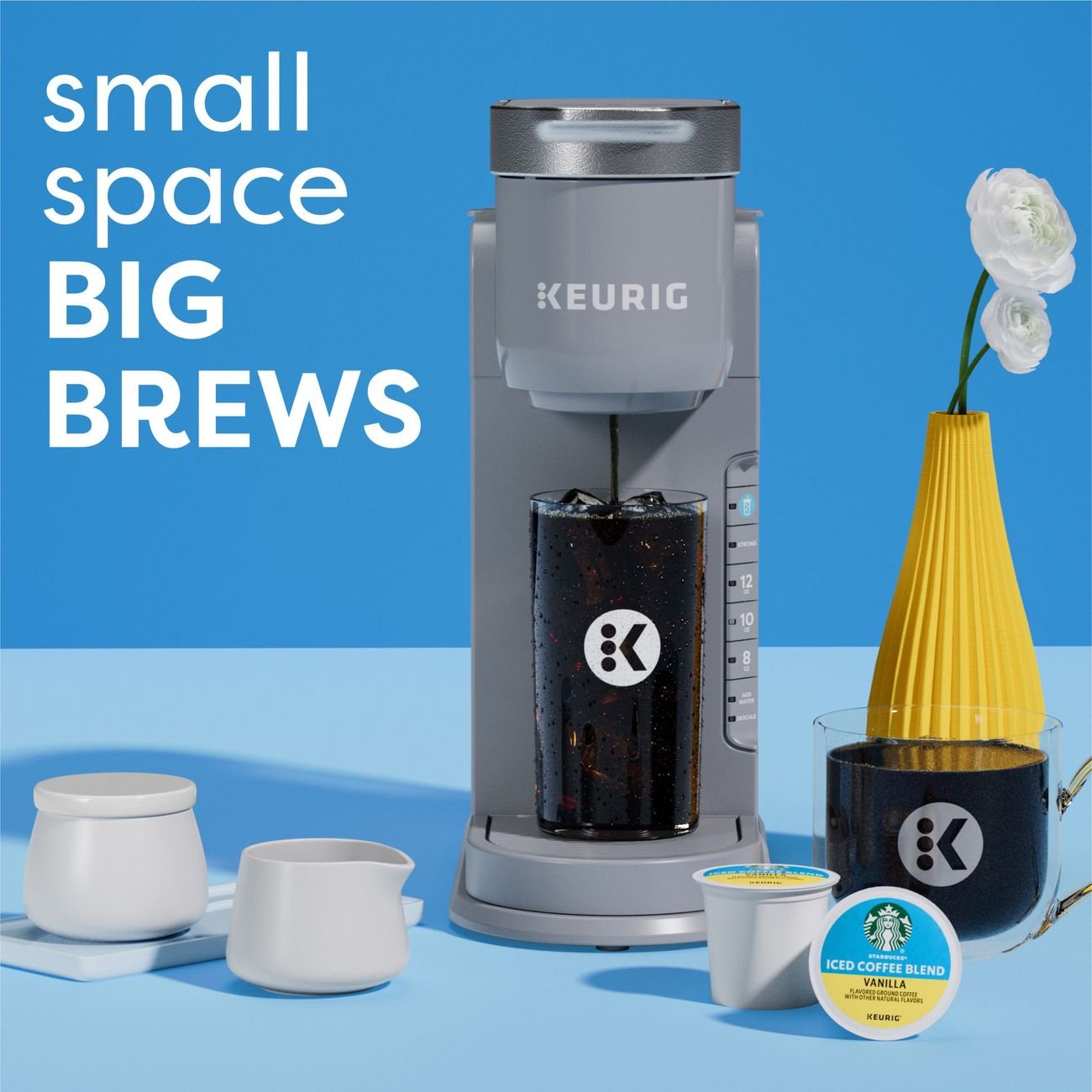 Keurig K-Iced Single Serve Coffee Maker - White