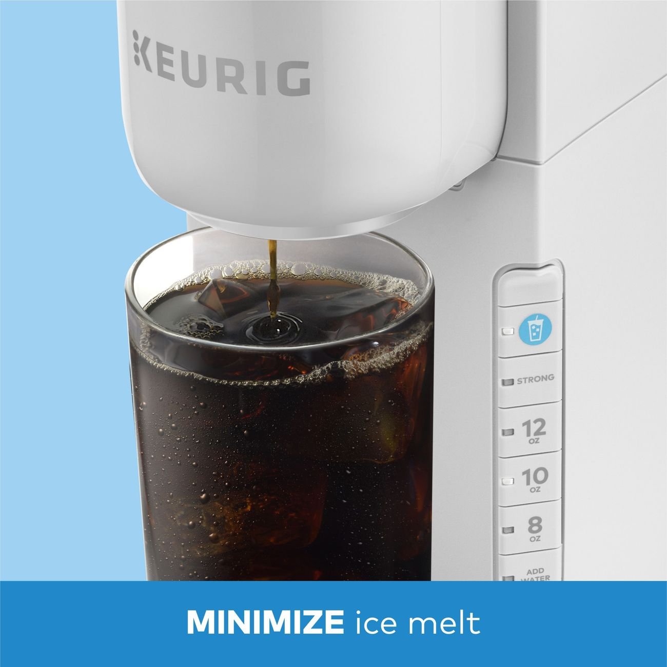 Keurig K-Iced Single Serve Coffee Maker - White