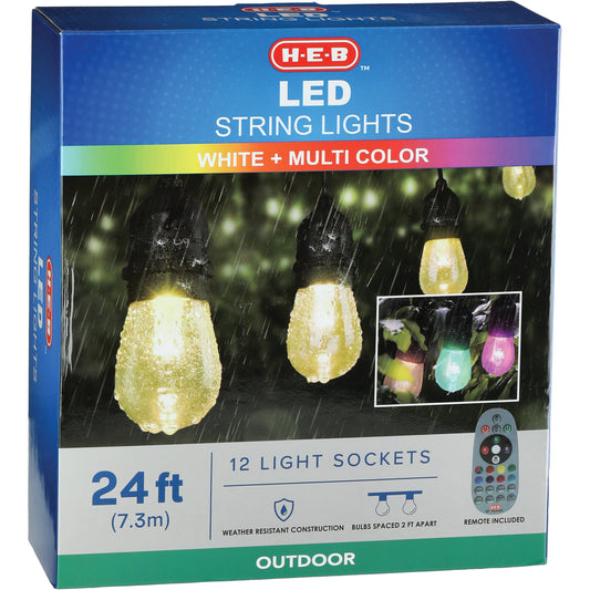 H-E-B Outdoor LED String Lights