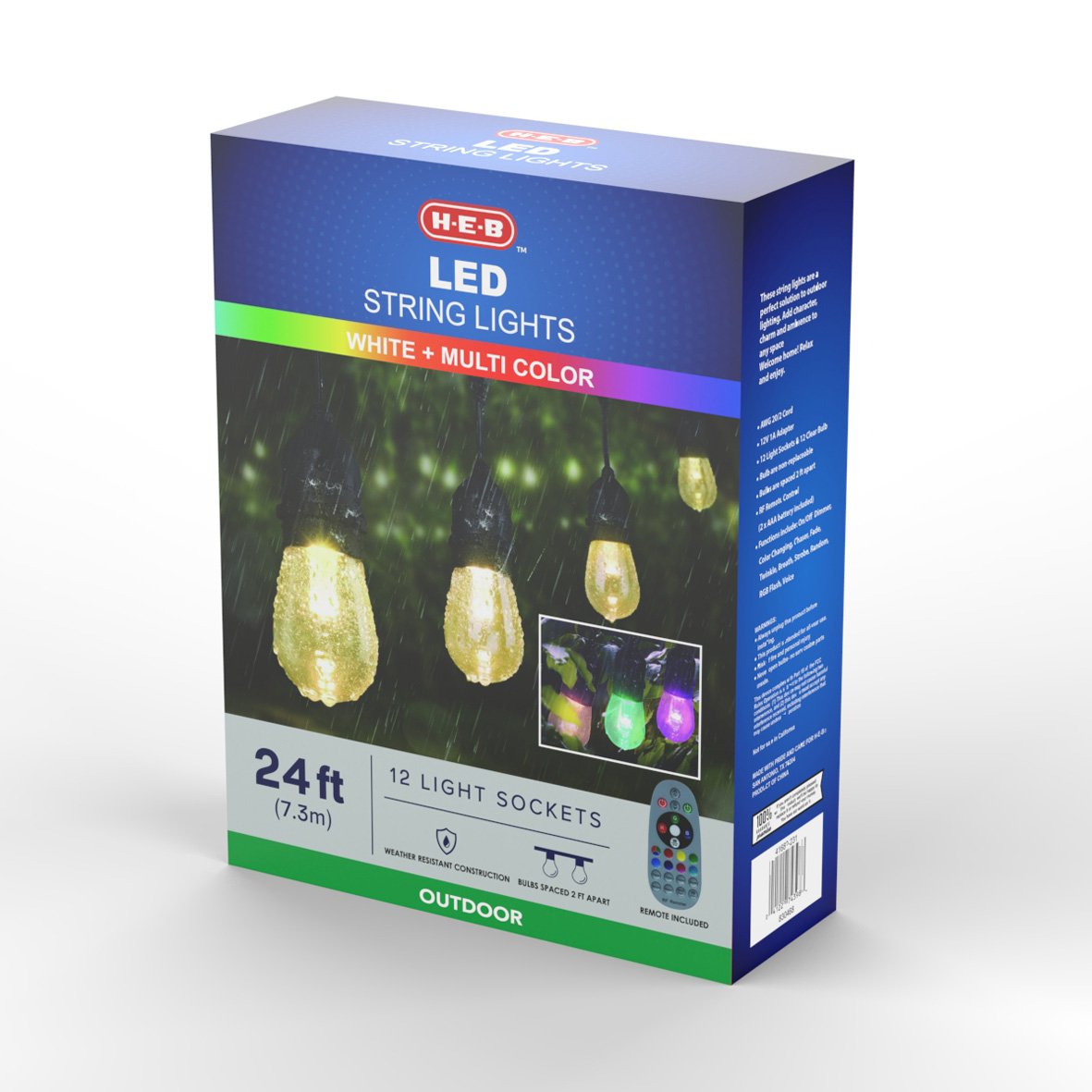 H-E-B Outdoor LED String Lights