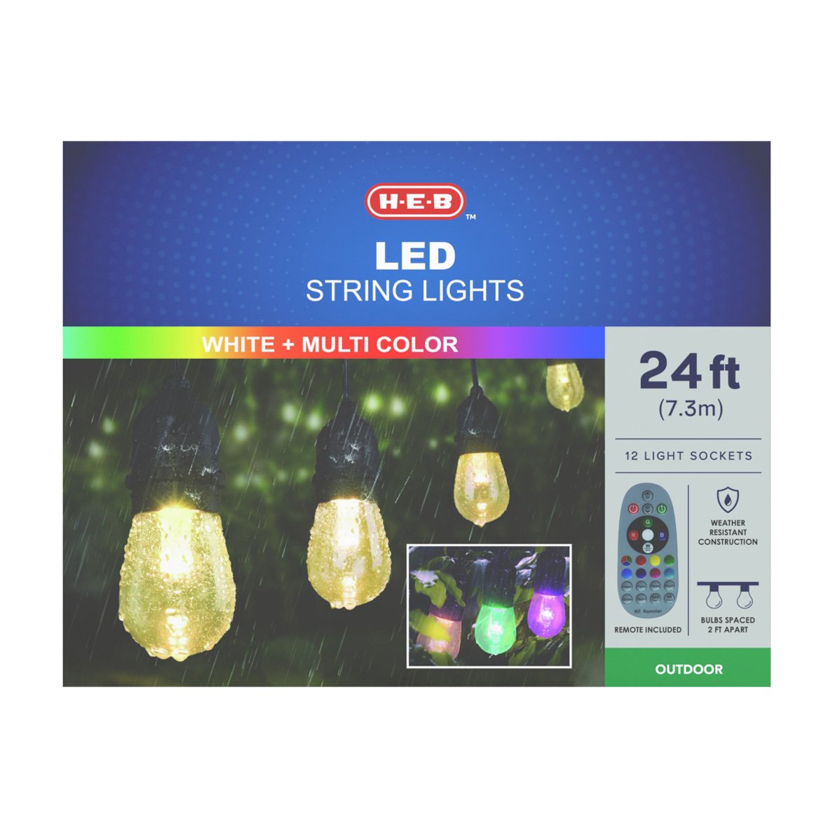 H-E-B Outdoor LED String Lights