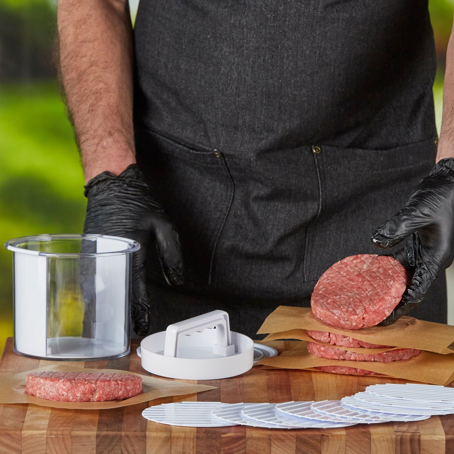 Mr. Bar-B-Q Burger On The Go