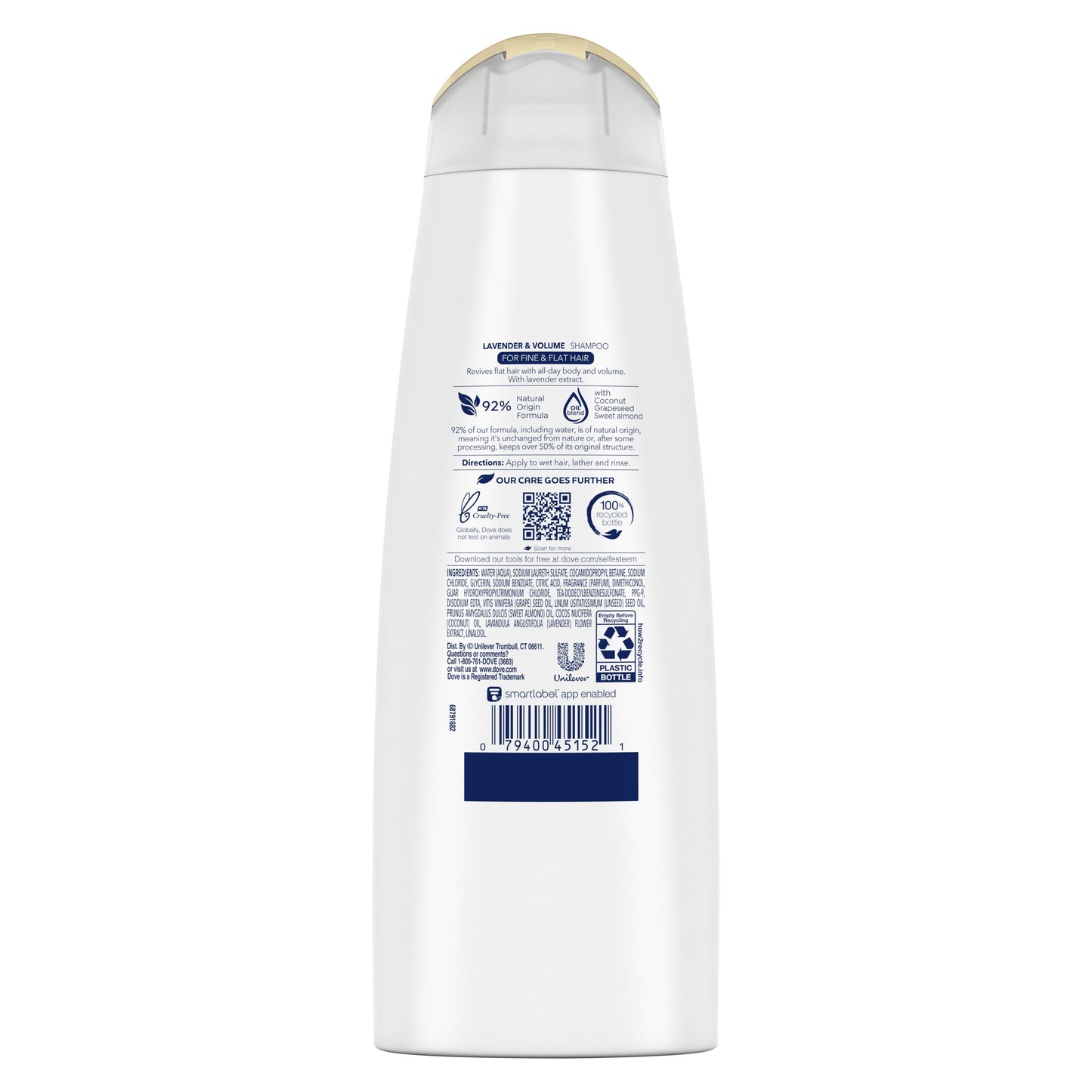 Dove Thickening Ritual Shampoo - Lavender