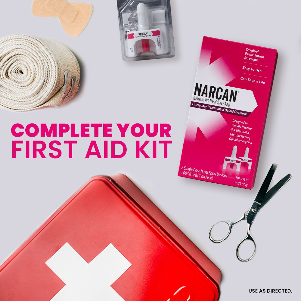 Narcan Emergency Treatment of Opioid Overdose Nasal Spray