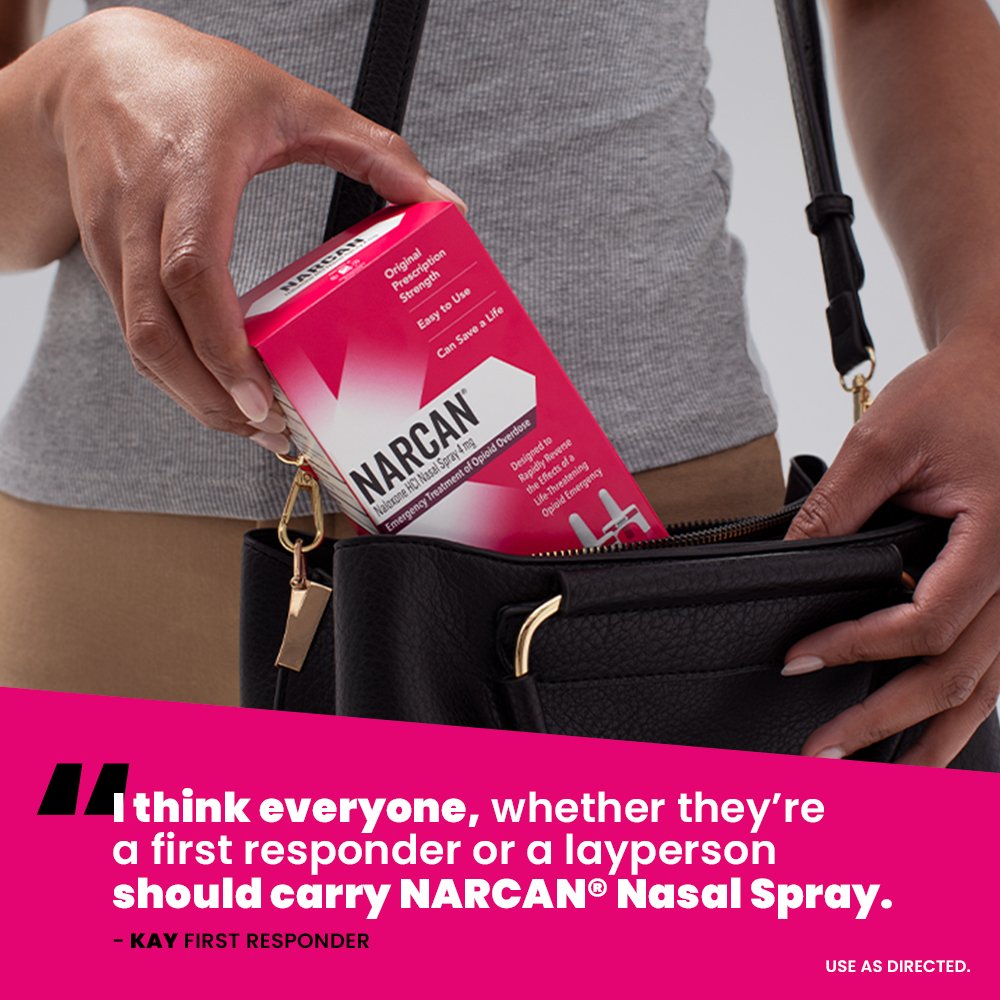 Narcan Emergency Treatment of Opioid Overdose Nasal Spray