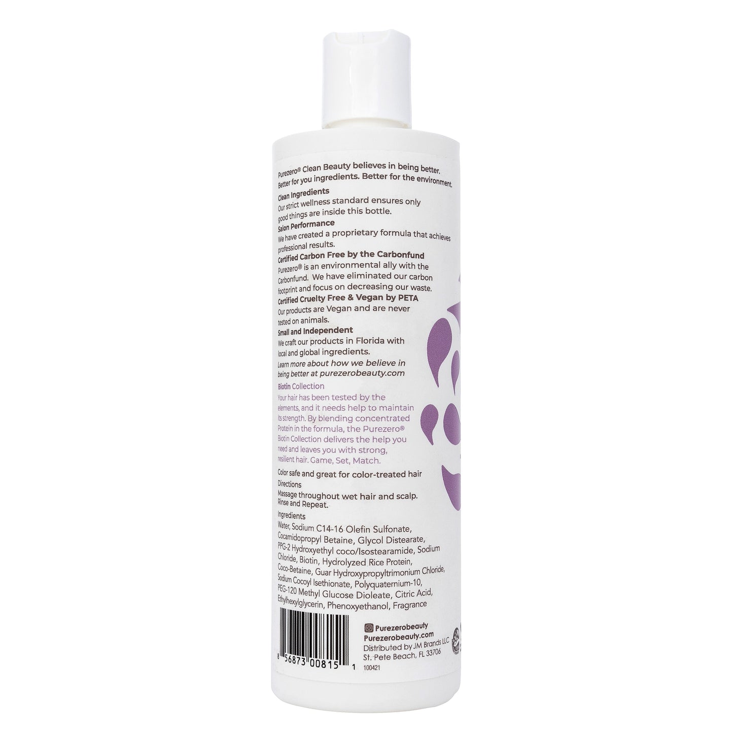 Purezero Biotin Strengthening Shampoo
