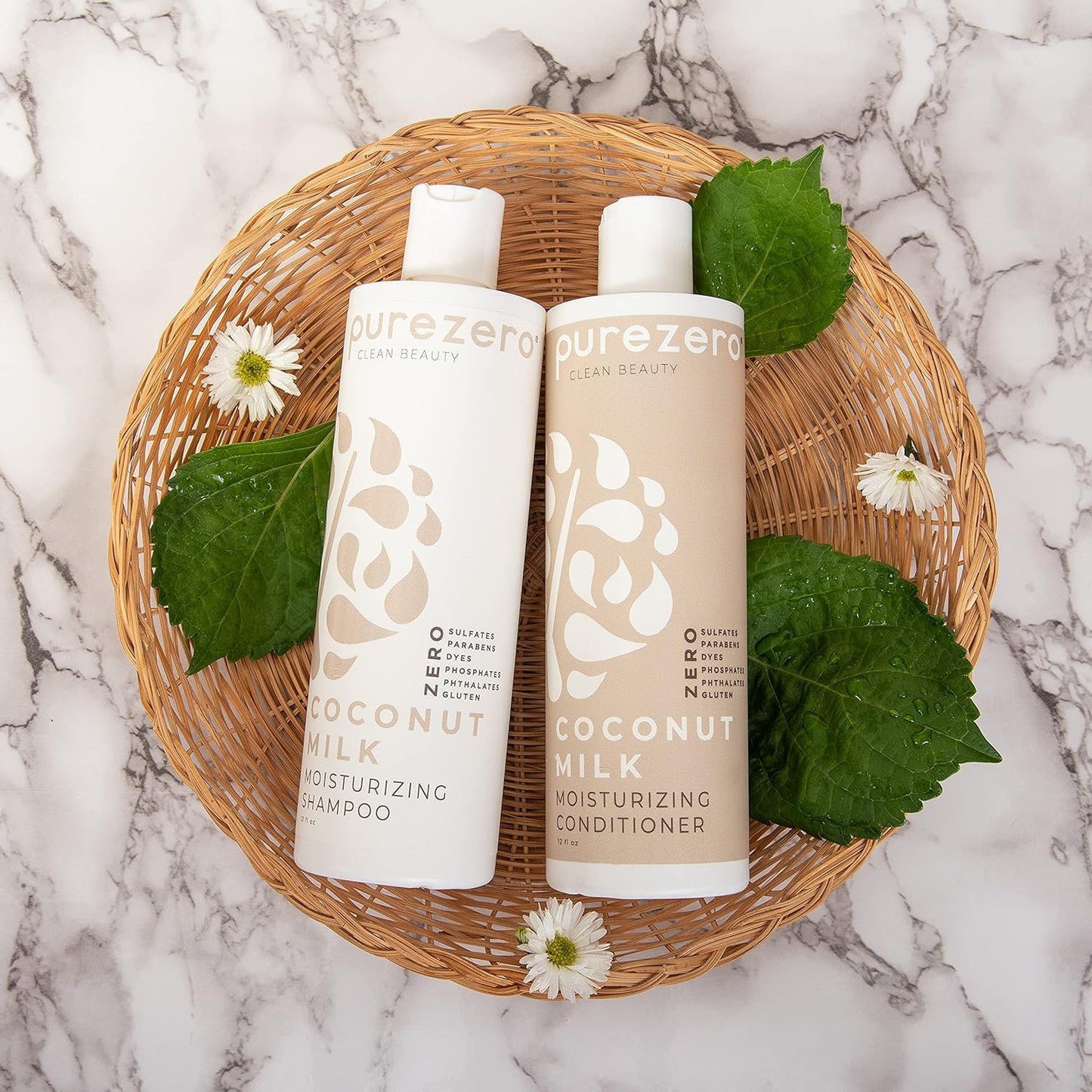 Purezero Moisturizing Shampoo - Coconut Milk