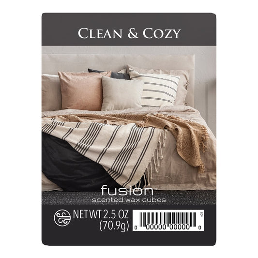 Fusion Clean & Cozy Scented Wax Melt Cubes