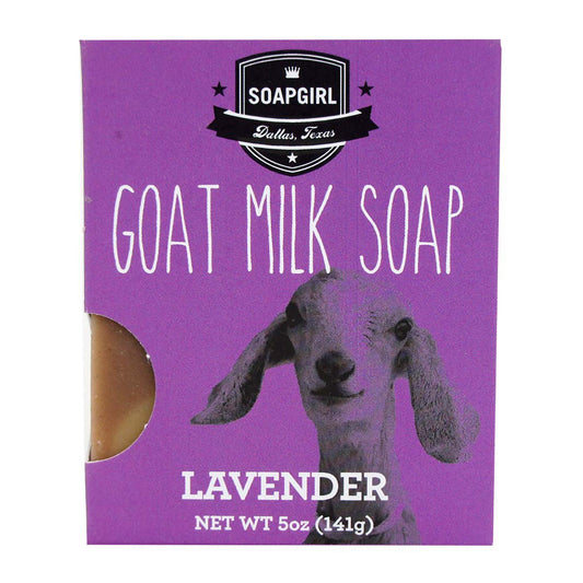 Soapgirl Goat Milk Soap Bar - Lavender