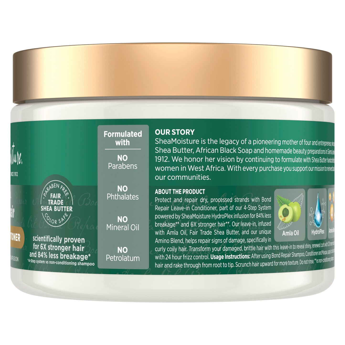 SheaMoisture Amla Oil Bond Repair Leave-In Conditioner