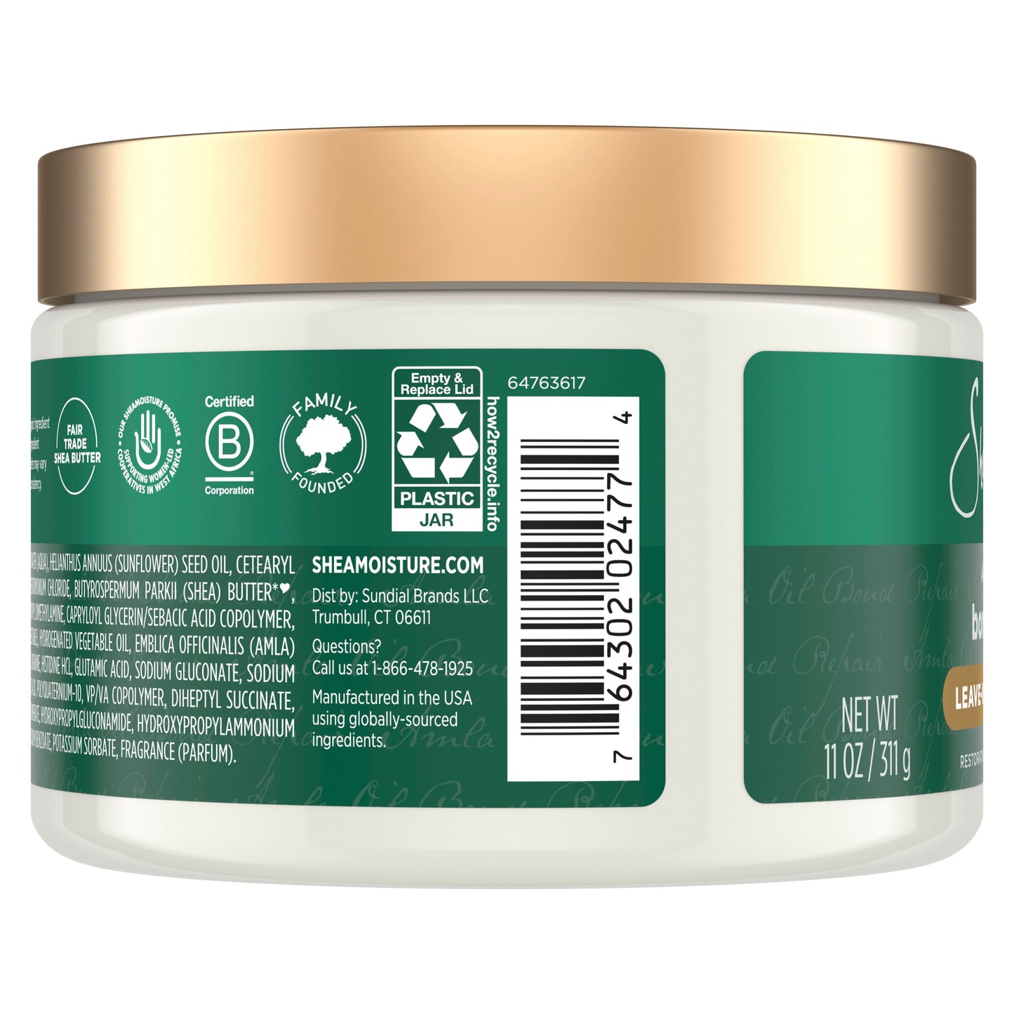 SheaMoisture Amla Oil Bond Repair Leave-In Conditioner