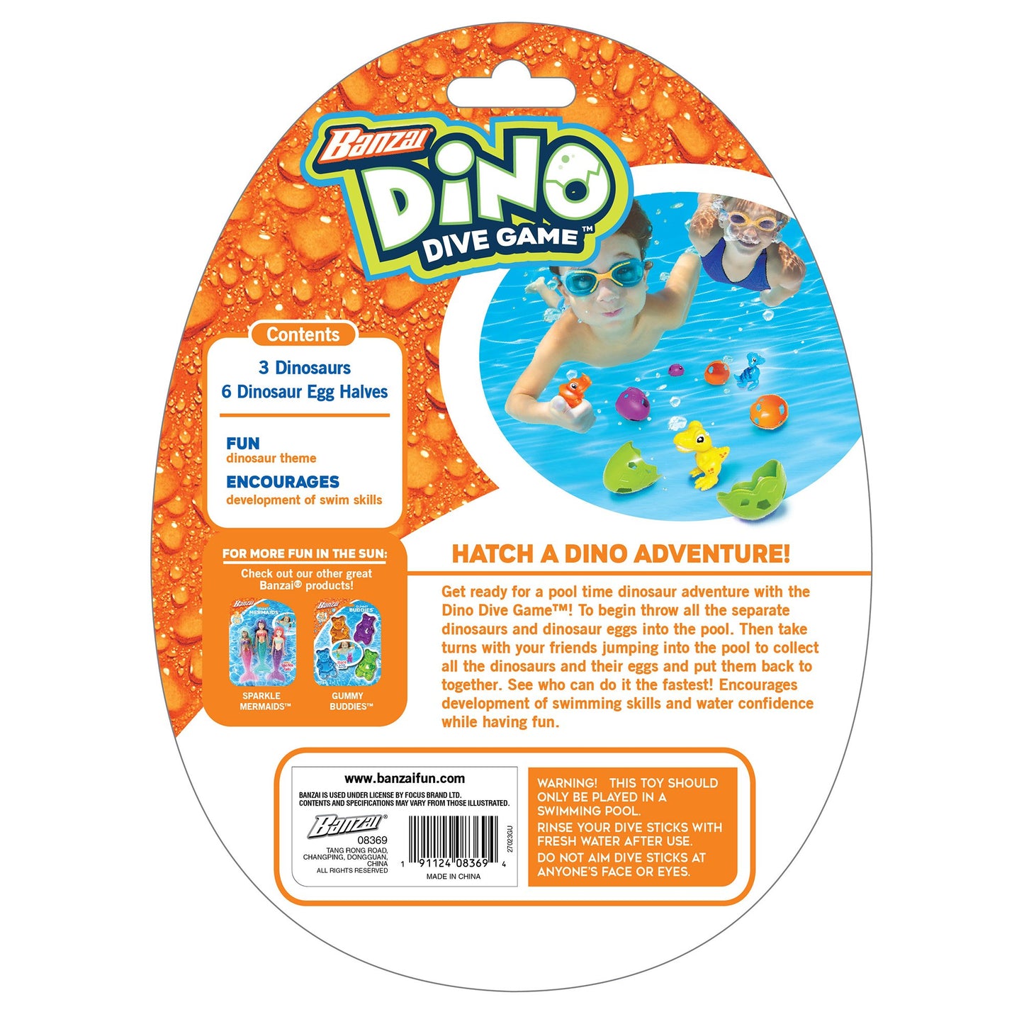 Banzai Dino Dive Game