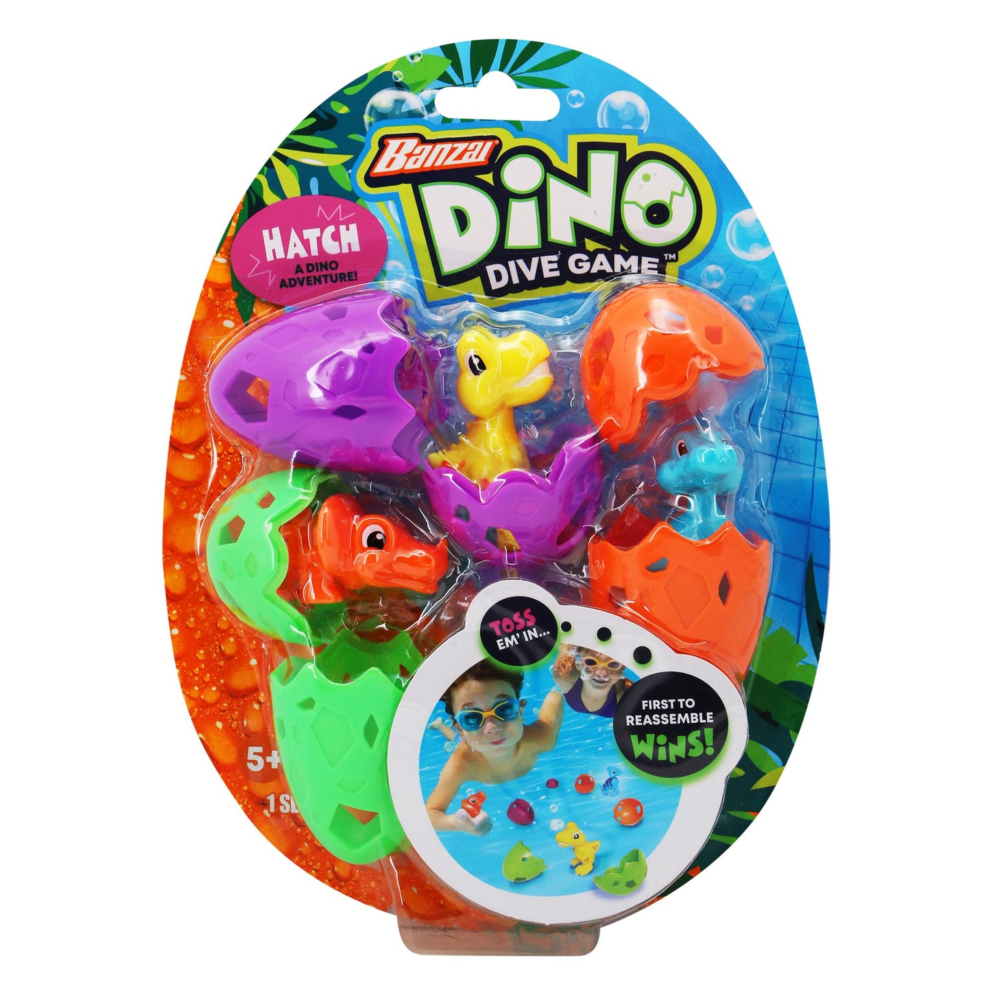 Banzai Dino Dive Game