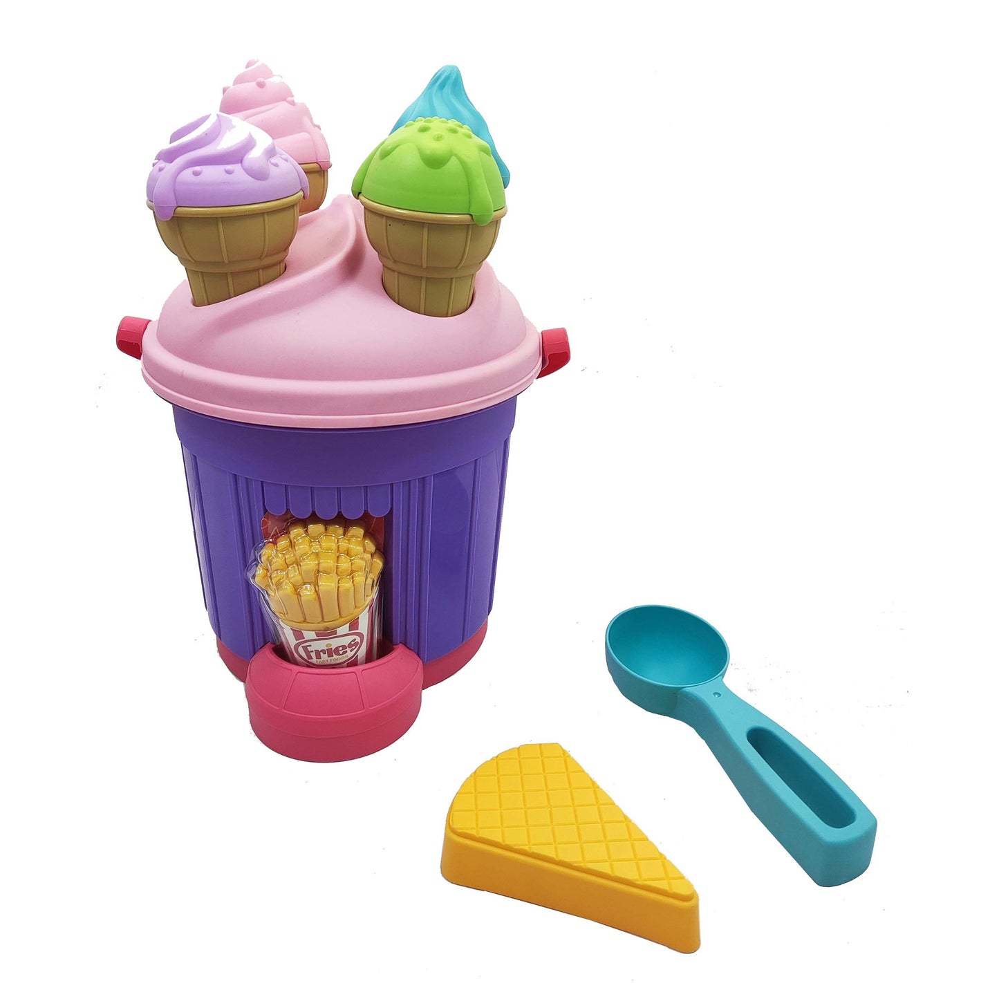 Play Fun Ice Cream & Playfood Deluxe Bucket Playset