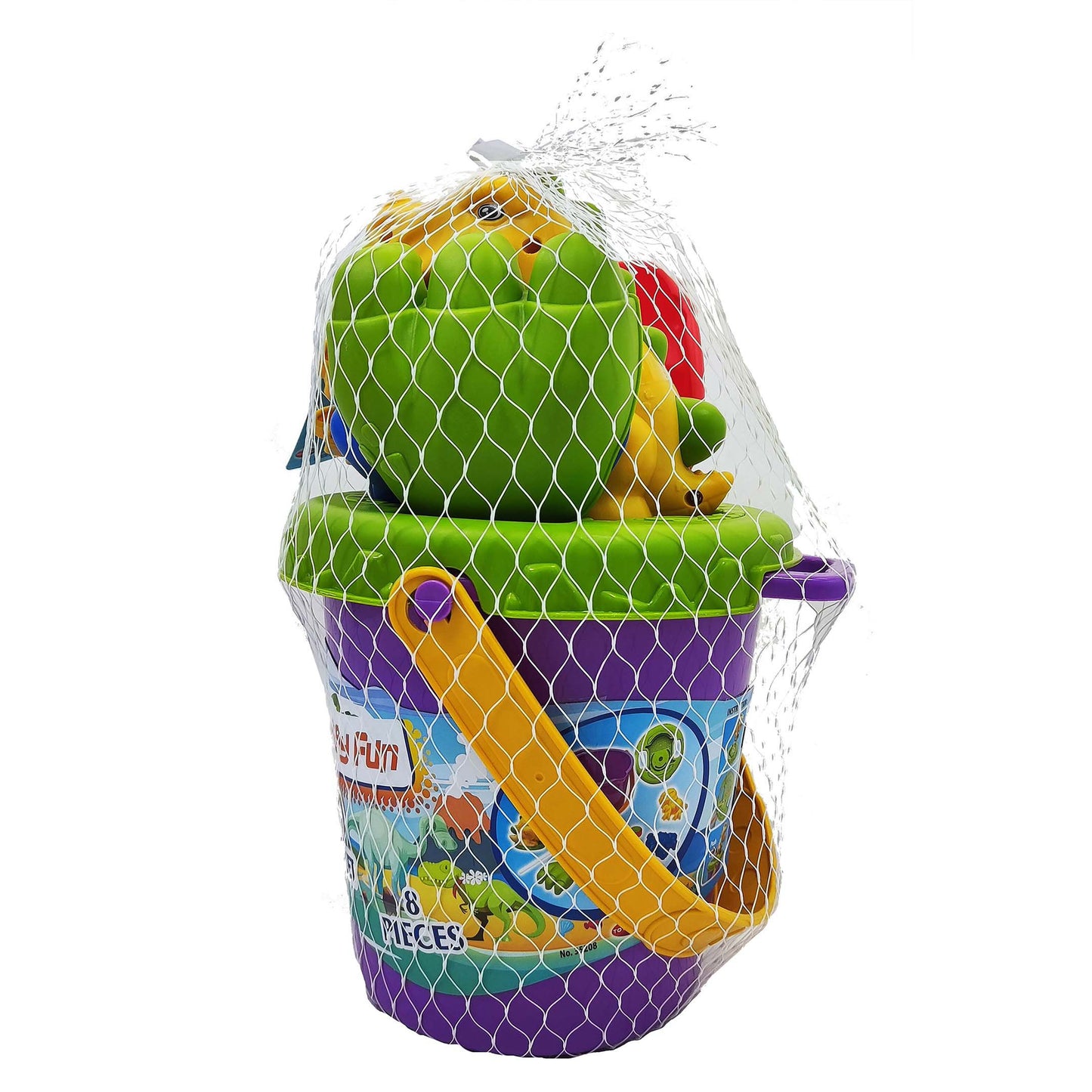 Play Fun Dino Water Squirter Bucket Playset