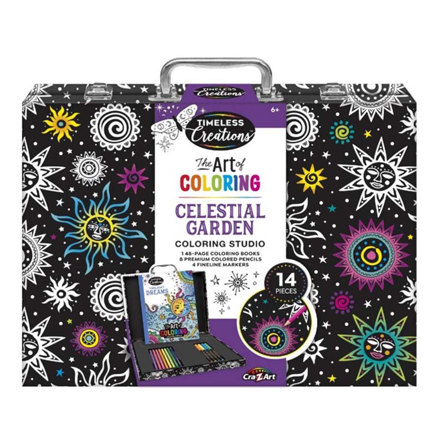 Timeless Creations Celestial Garden Coloring Studio
