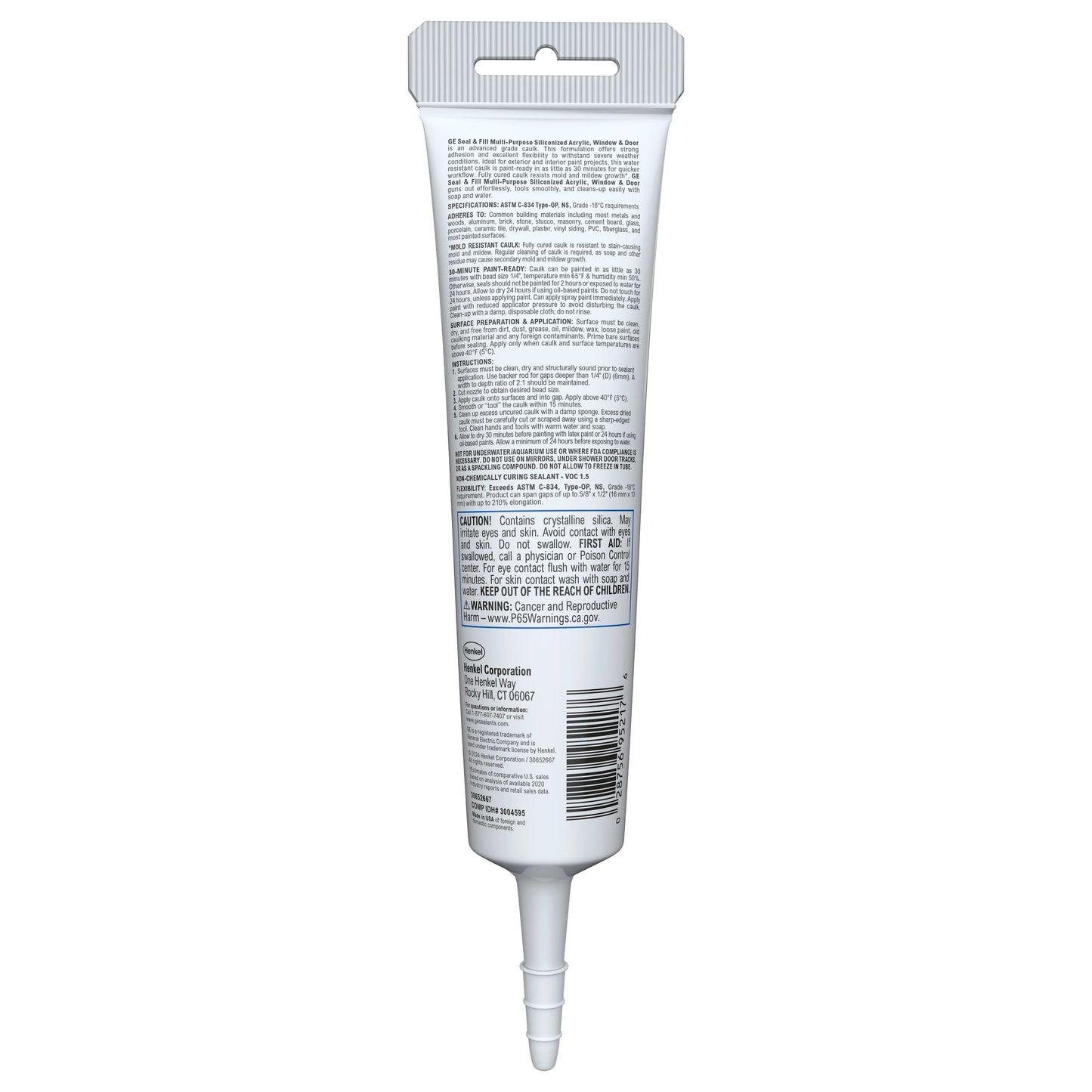 GE Multi-Purpose Siliconized Acrylic - Window & Door
